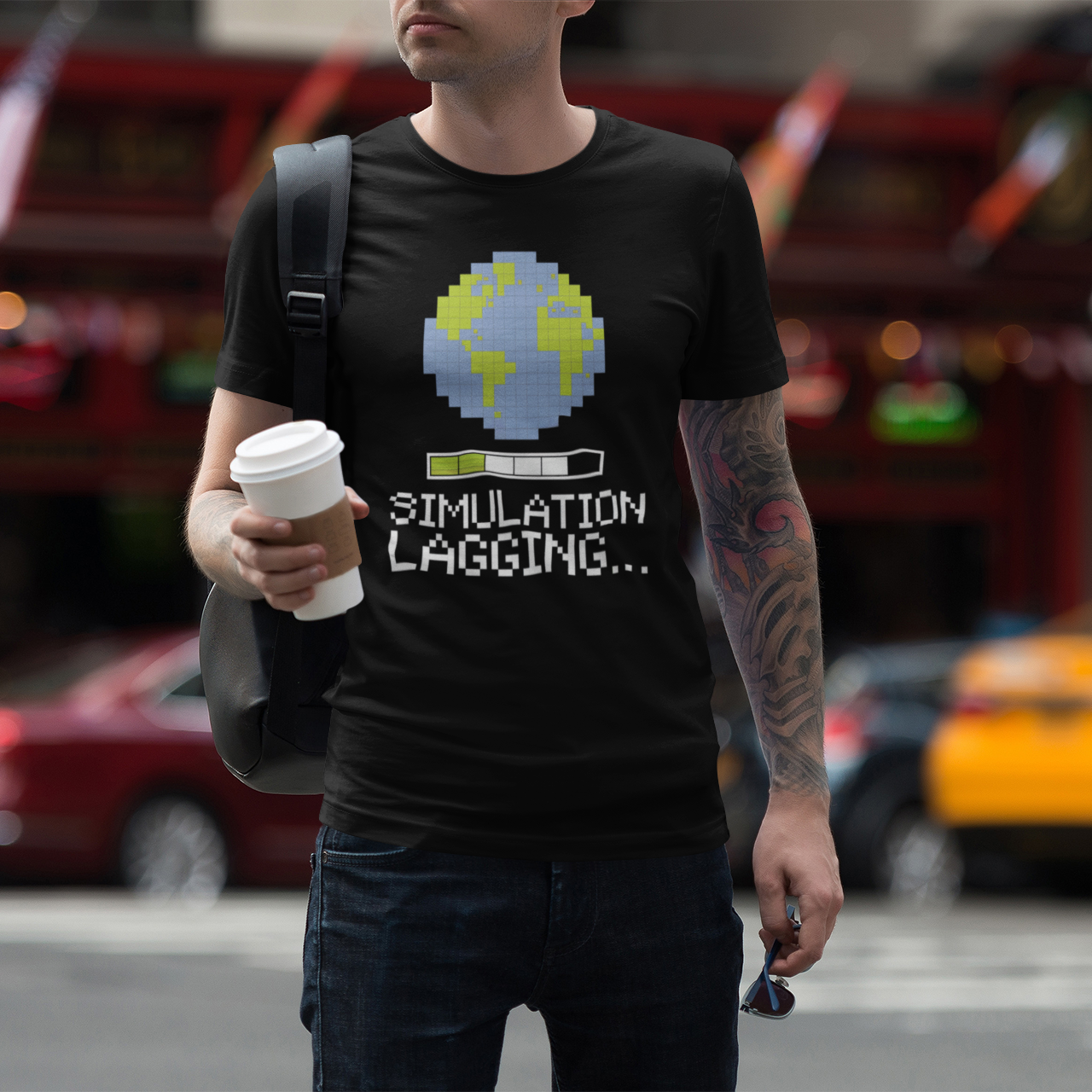 Earth Simulation Lagging Tee